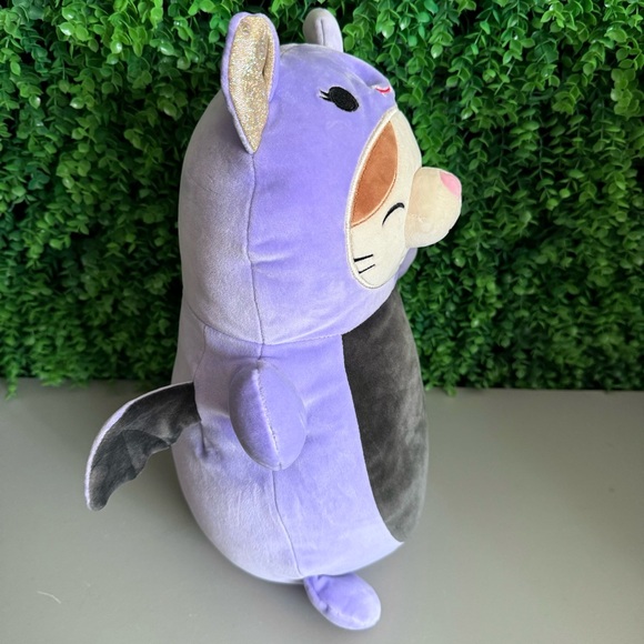 Cam the Cat in Bat Costume 14” Halloween HugMee Squishmallows NWT - Picture 8 of 9